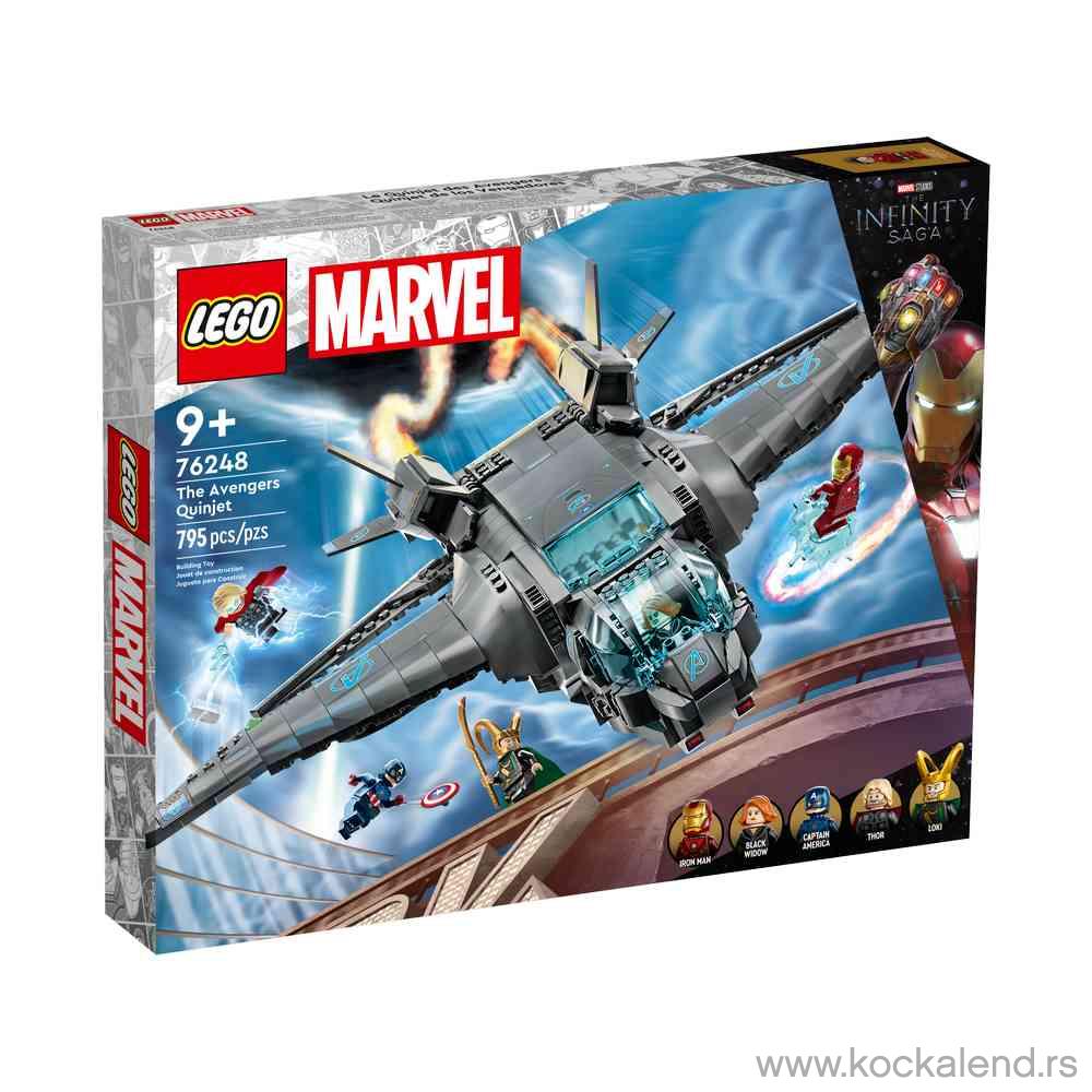 LEGO SUPER HEROES THE AVENGERS QUINJET 