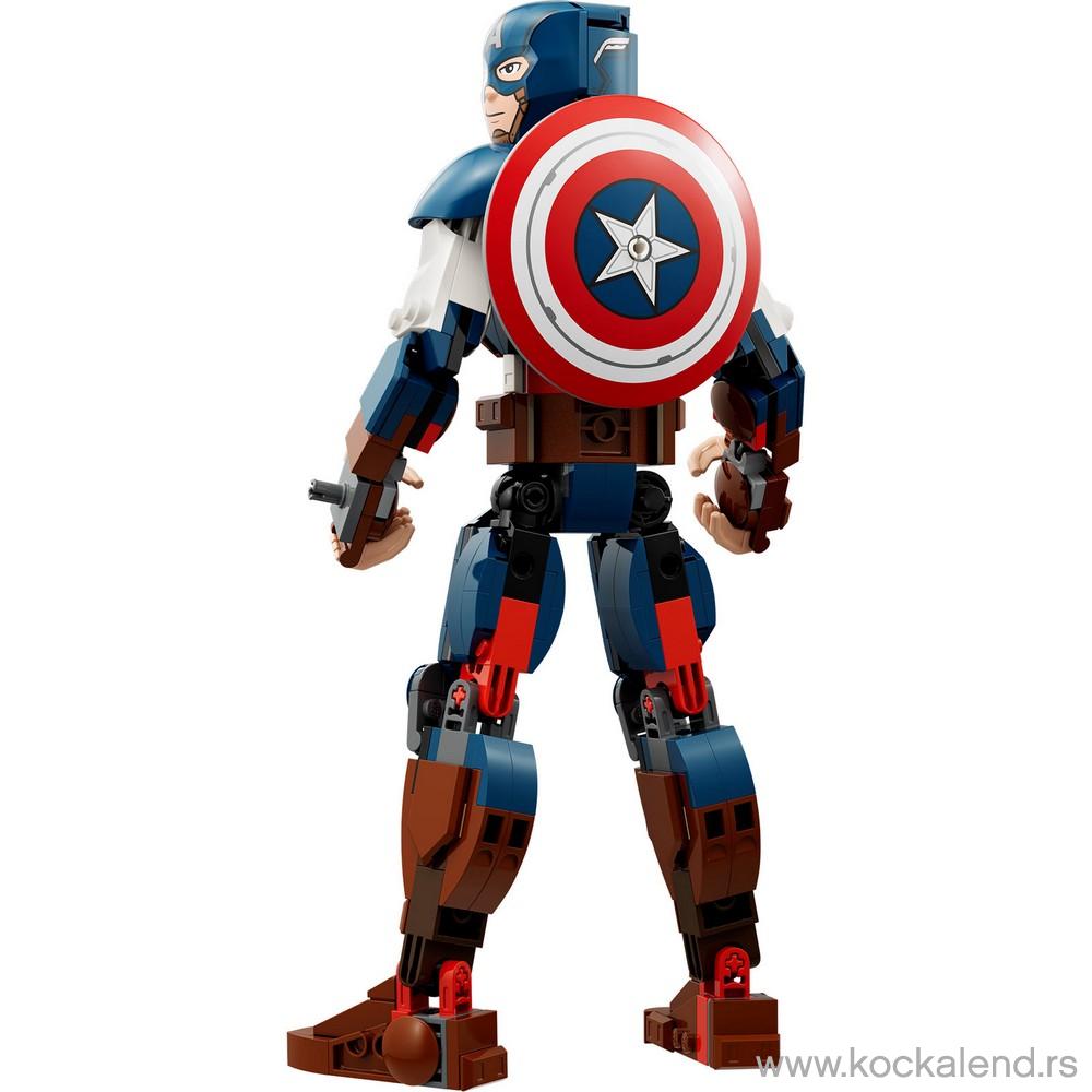 LEGO SUPER HEROES MARVEL CAPTAIN AMERICA CONSTRUCTION FIGURE 