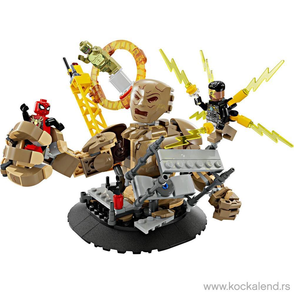 LEGO SUPER HEROES MARVEL SPIDERMAN VS SANDMAN FINAL BATTLE 
