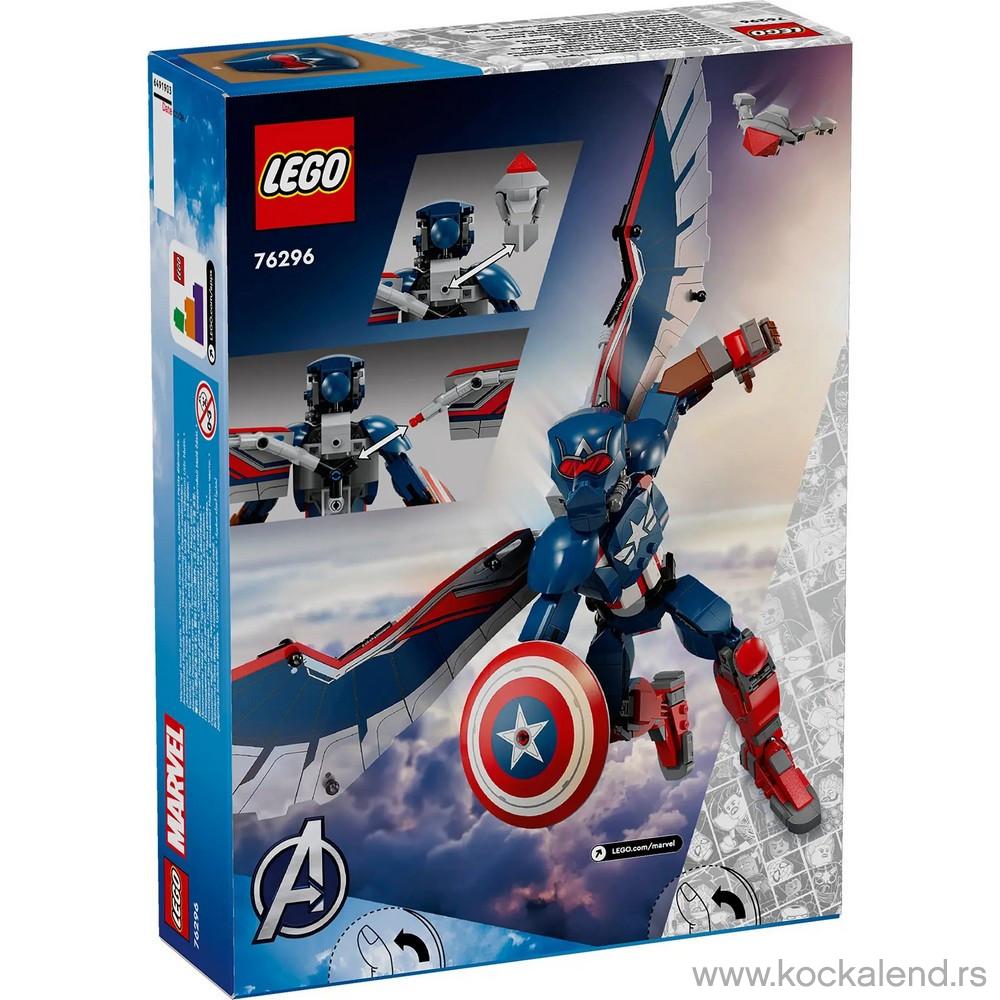 LEGO SUPER HEROES MARVEL CAPTAIN AMERICA CONSTRUCTION FIGURE 