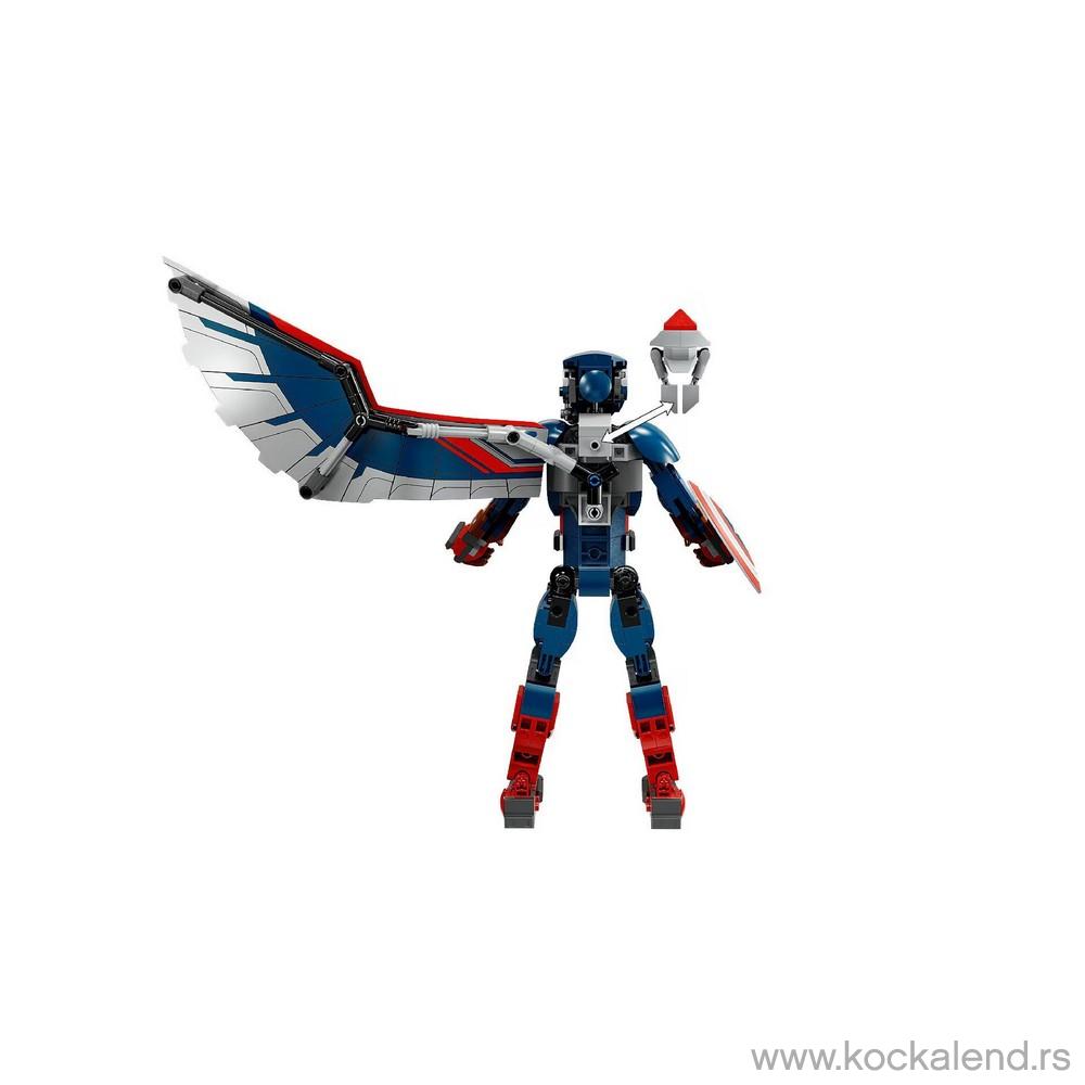 LEGO SUPER HEROES MARVEL CAPTAIN AMERICA CONSTRUCTION FIGURE 