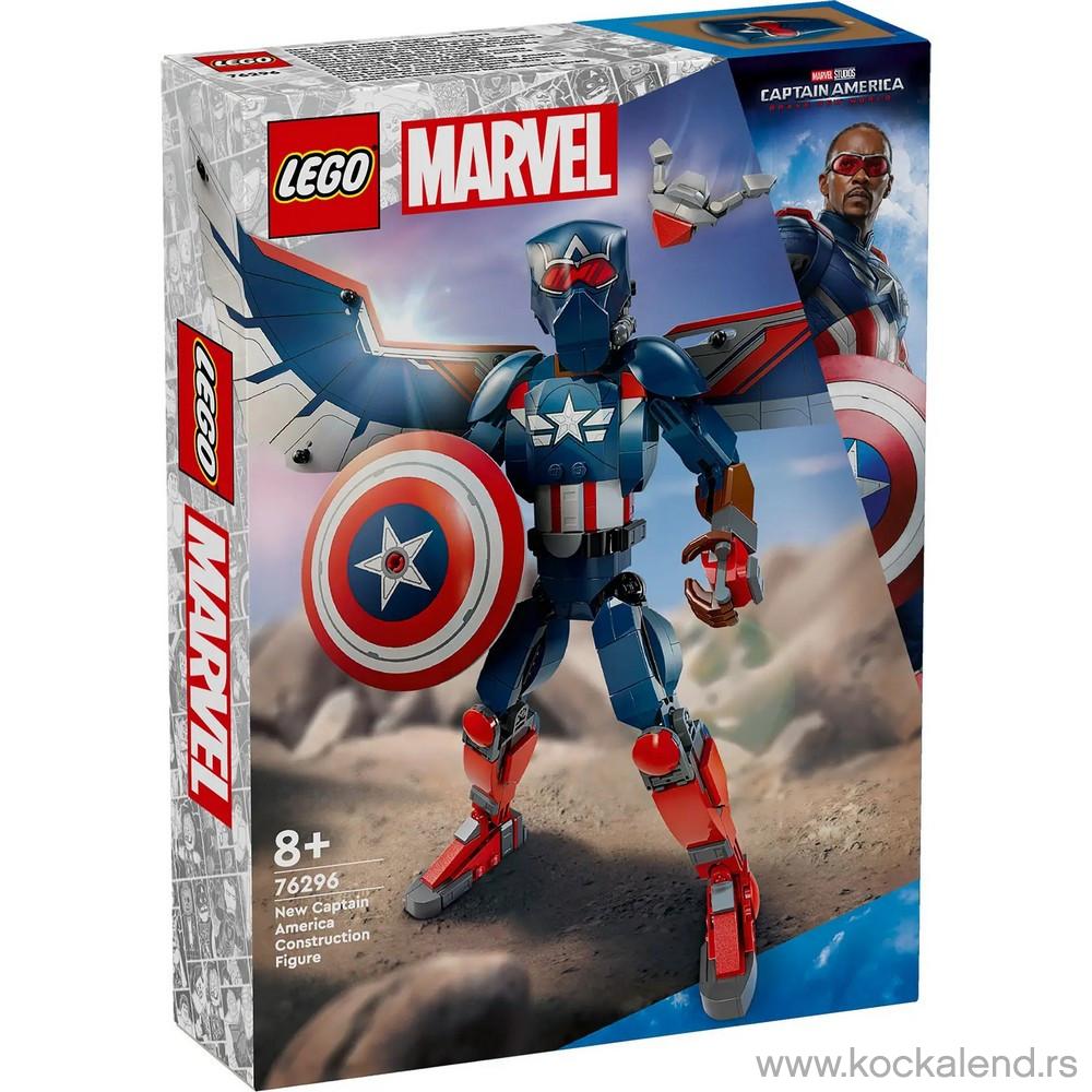 LEGO SUPER HEROES MARVEL CAPTAIN AMERICA CONSTRUCTION FIGURE 