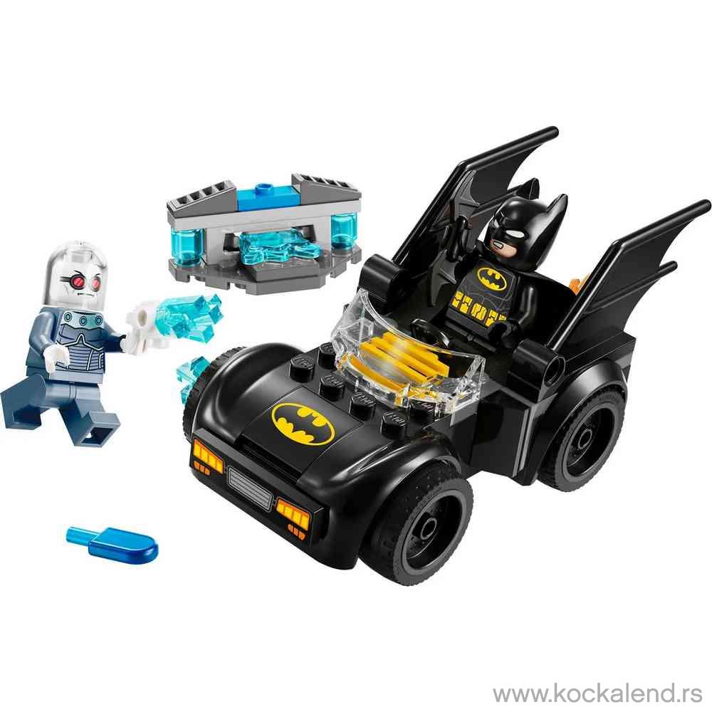 LEGO SUPER HEROES BATMAN  AND  BATMOBILE VS MR FREEZE