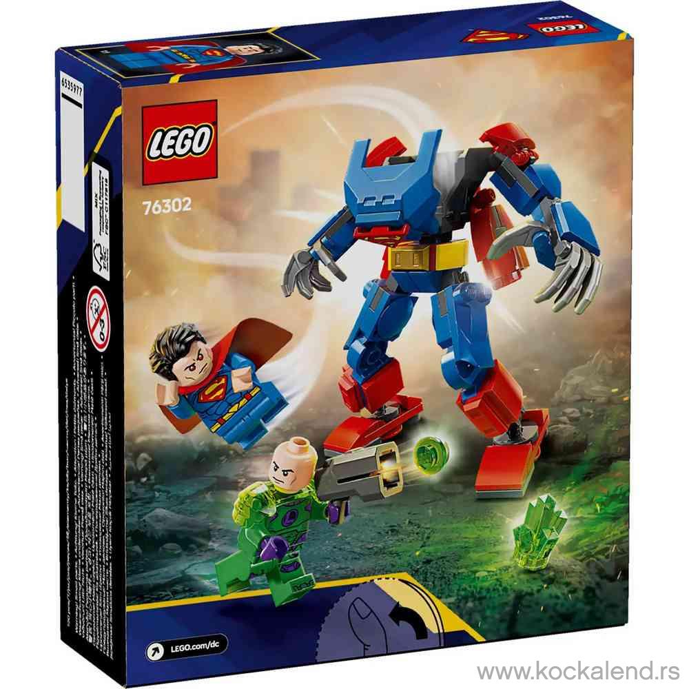 LEGO SUPER HEROES SUPERMAN MECH VS LEX LUTHOR 