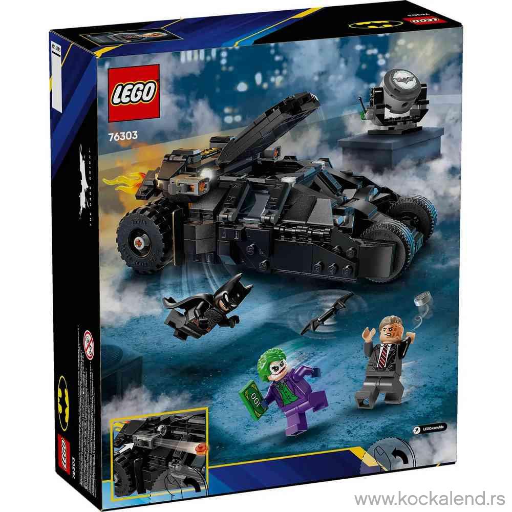 LEGO SUPER HEROES BATMAN TUMBLER VS TWO-FACE  AND  THE JOKE