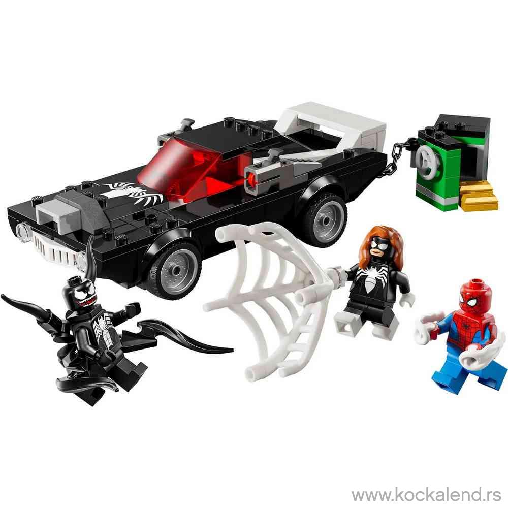 LEGO SUPER HEROES SPIDER-MAN VS VENOM MUSCLE CAR
