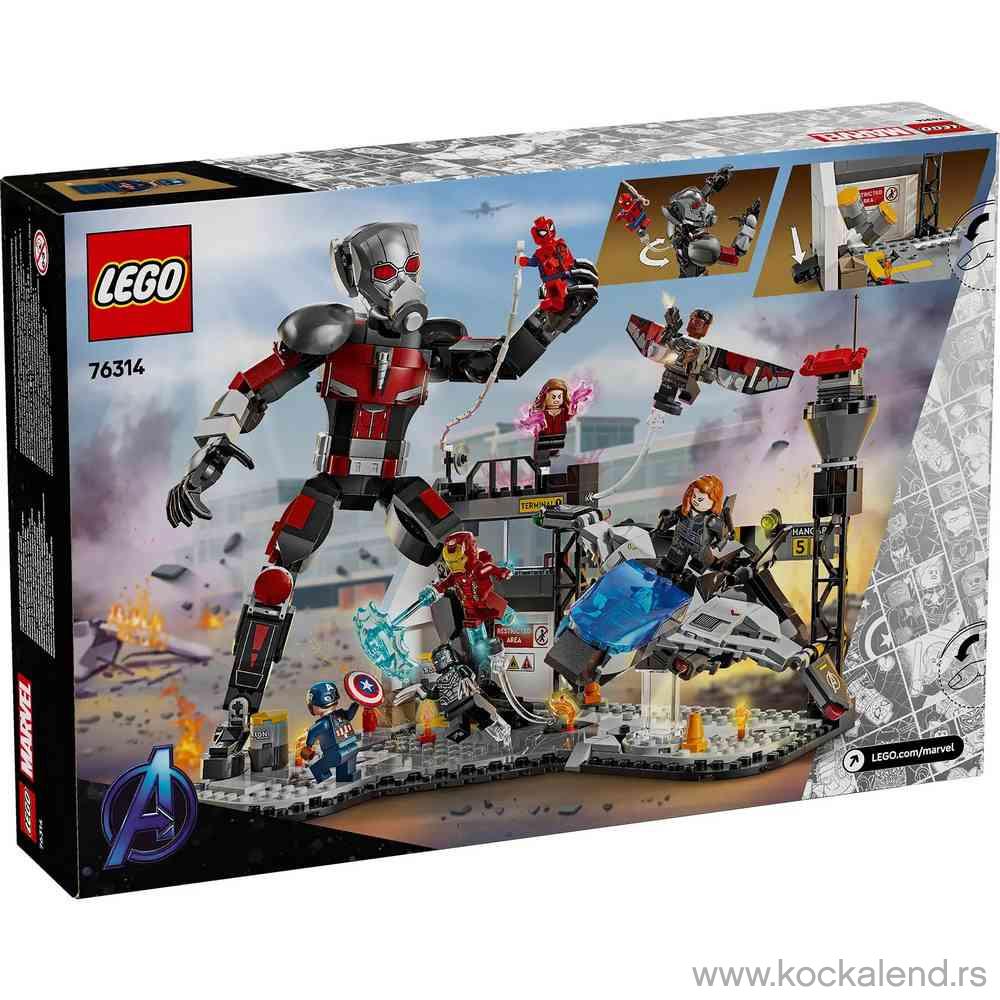 LEGO SUPER HEROES CAPTAIN AMERICA  CIVIL WAR ACTION BATTLE