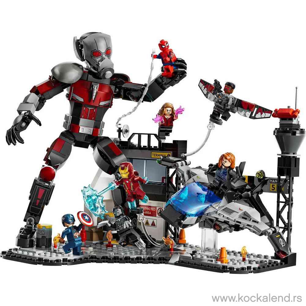 LEGO SUPER HEROES CAPTAIN AMERICA  CIVIL WAR ACTION BATTLE 