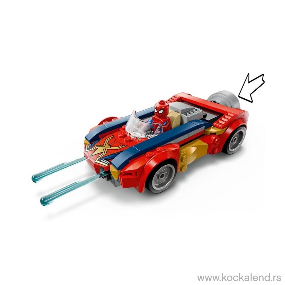 LEGO SUPER HEROES MARVEL SPIDERMAN CAR VS VENOMIZED 