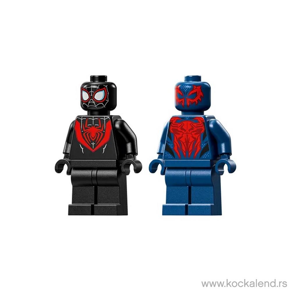 LEGO SUPER HEROES MARVEL MILES MORALES MECH VS SPIDERMAN 