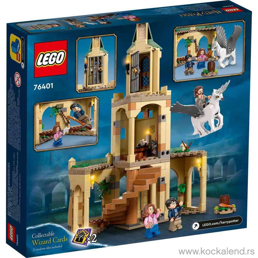 LEGO HARRY POTTER HOGWARTS COURTYARD: SIRIUSES RESCUE 