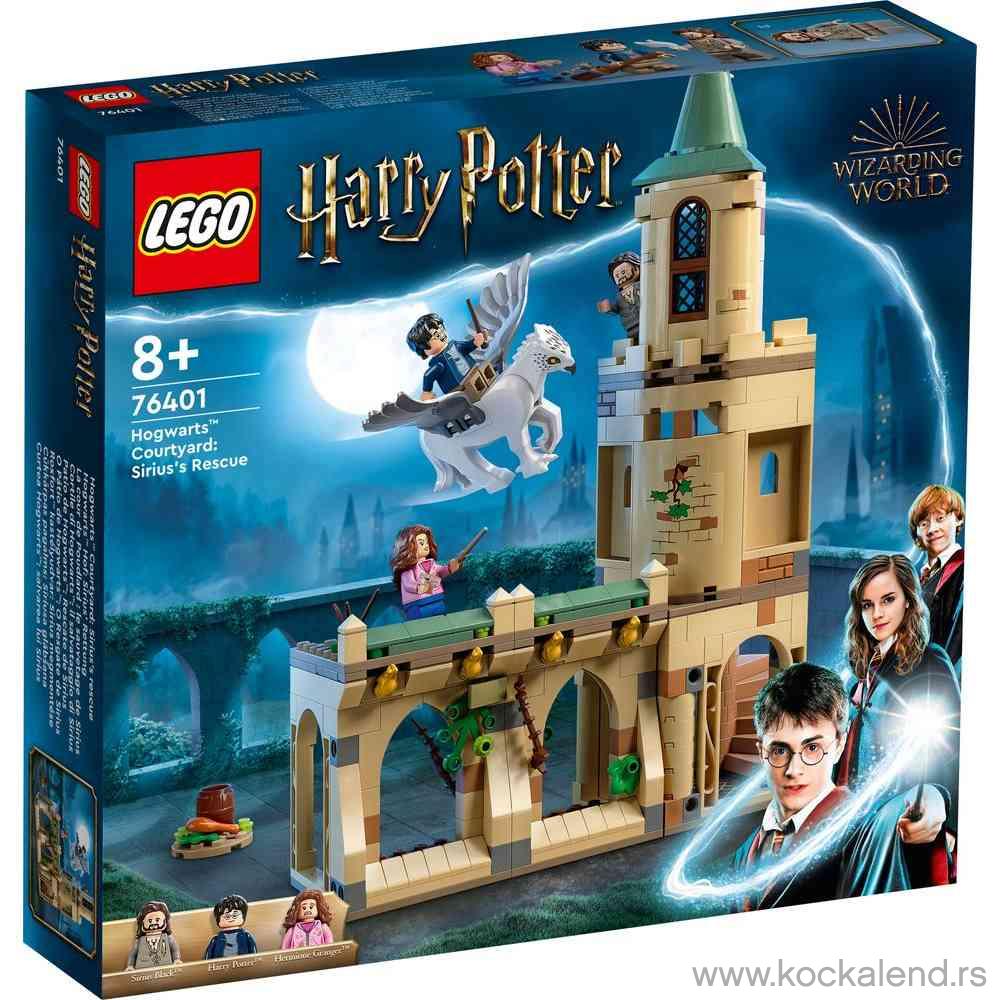 LEGO HARRY POTTER HOGWARTS COURTYARD: SIRIUSES RESCUE 