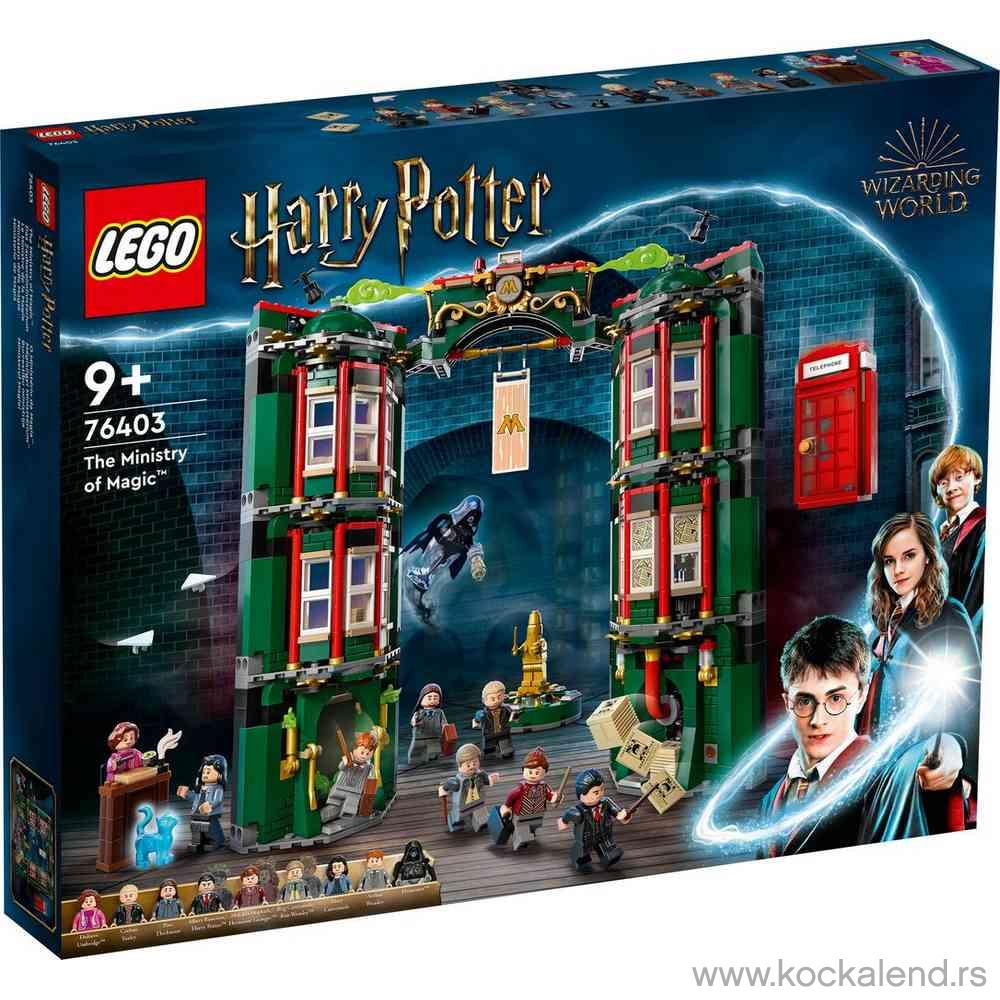 LEGO HARRY POTTER THE MINISTRY OF MAGIC 
