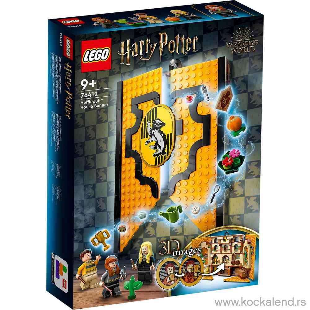 LEGO HARRY POTTER TM HUFFLEPUFF HOUSE BANNER 