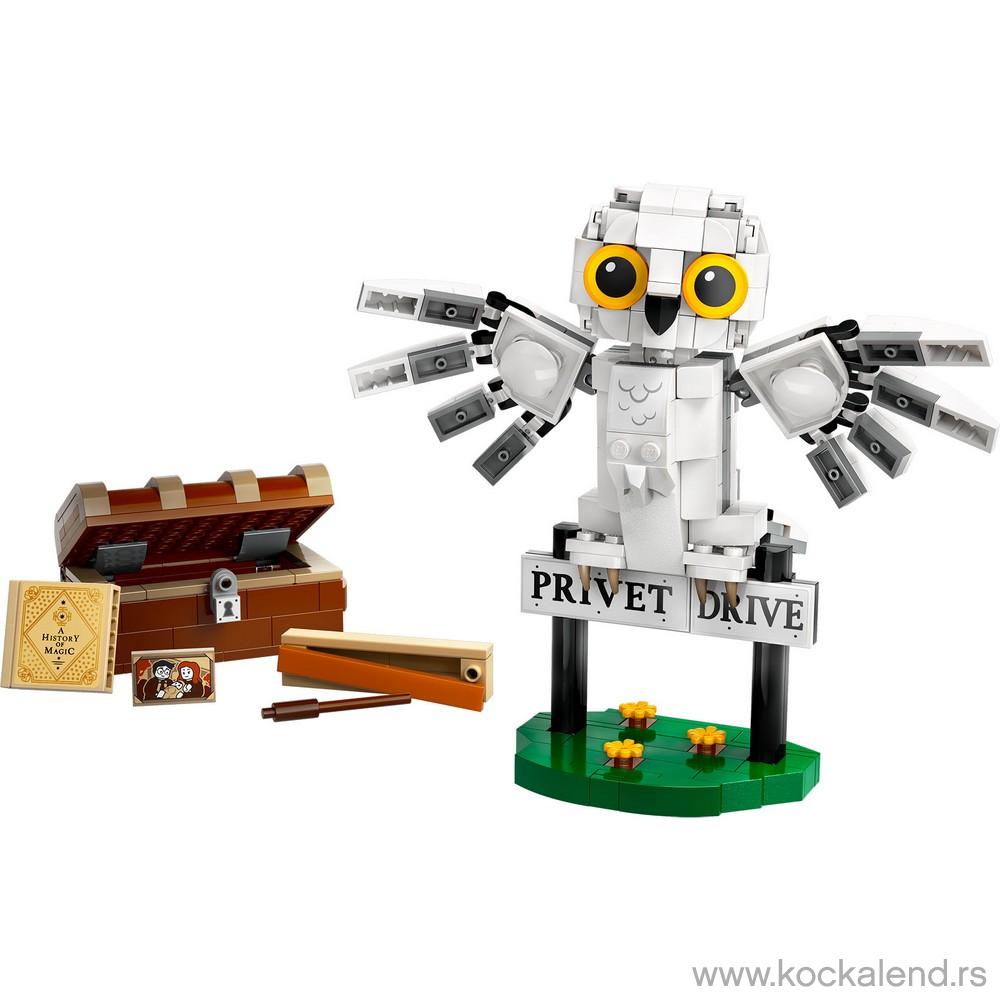 LEGO HARRY POTTER HEDWIG AT 4 PRIVET DRIVE 