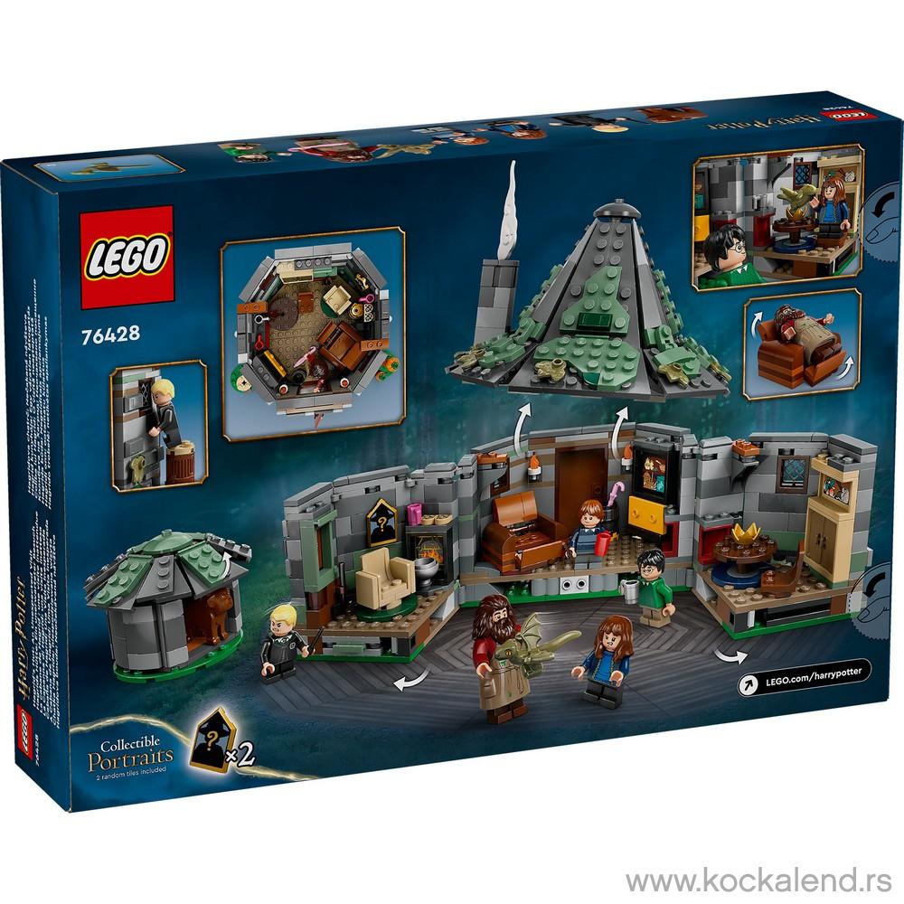 LEGO HARRY POTTER HAGRIDS HUT: AN UNEXPECTED VISIT 