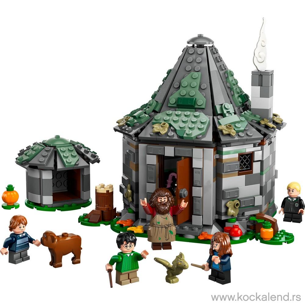 LEGO HARRY POTTER HAGRIDS HUT: AN UNEXPECTED VISIT 