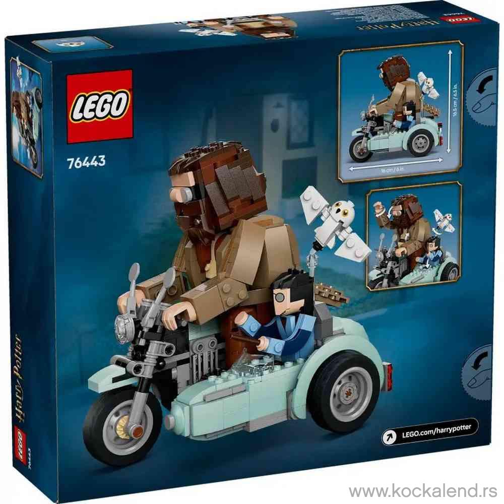 LEGO HARRY POTTER TM HAGRID  AND  HARRYS MOTORCYCLE RIDE