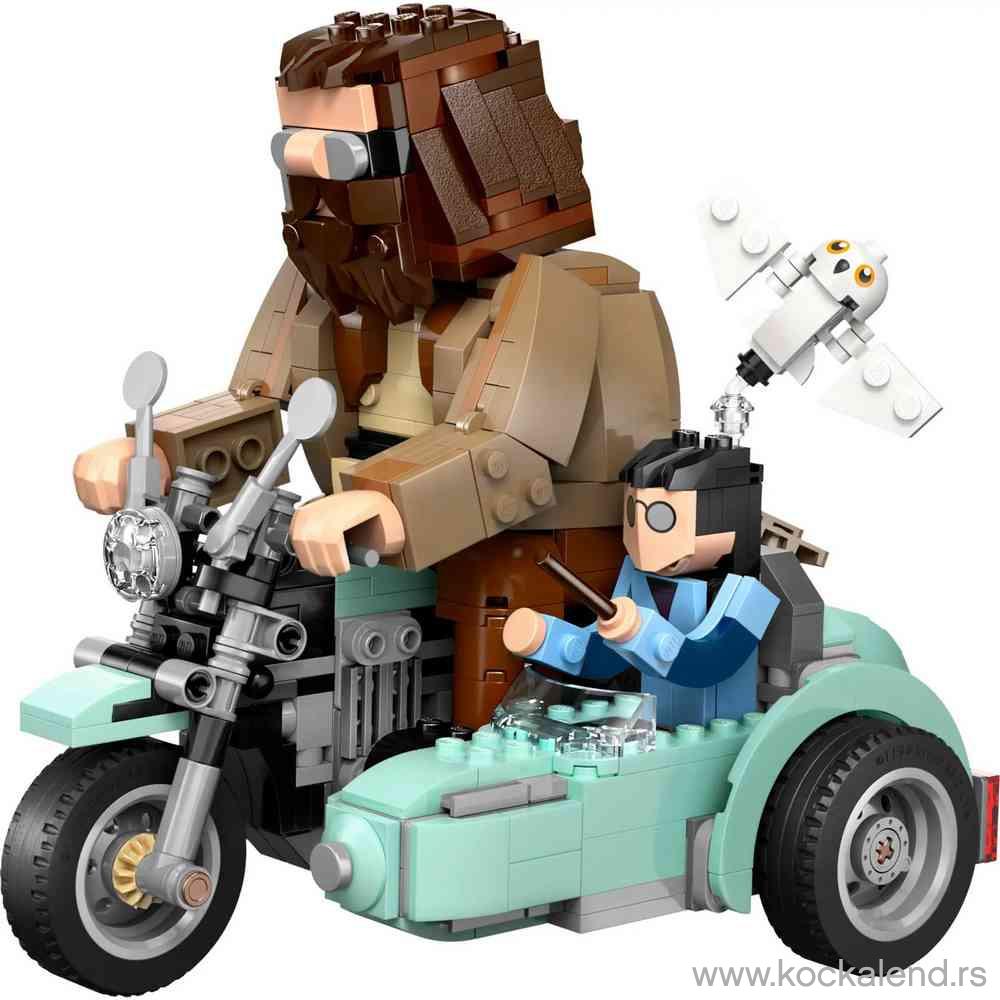 LEGO HARRY POTTER TM HAGRID  AND  HARRYS MOTORCYCLE RIDE