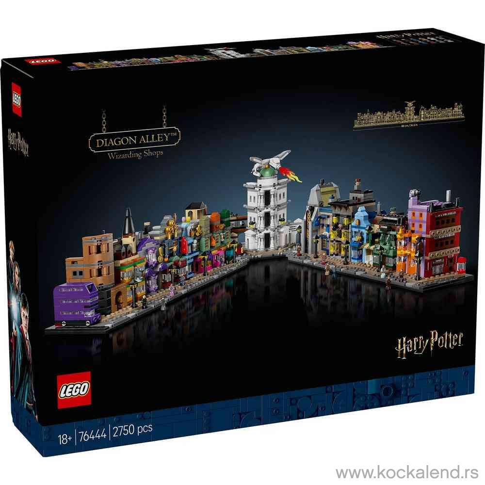LEGO HARRY POTTER TM DIAGON ALLEY WIZARDING SHOPS