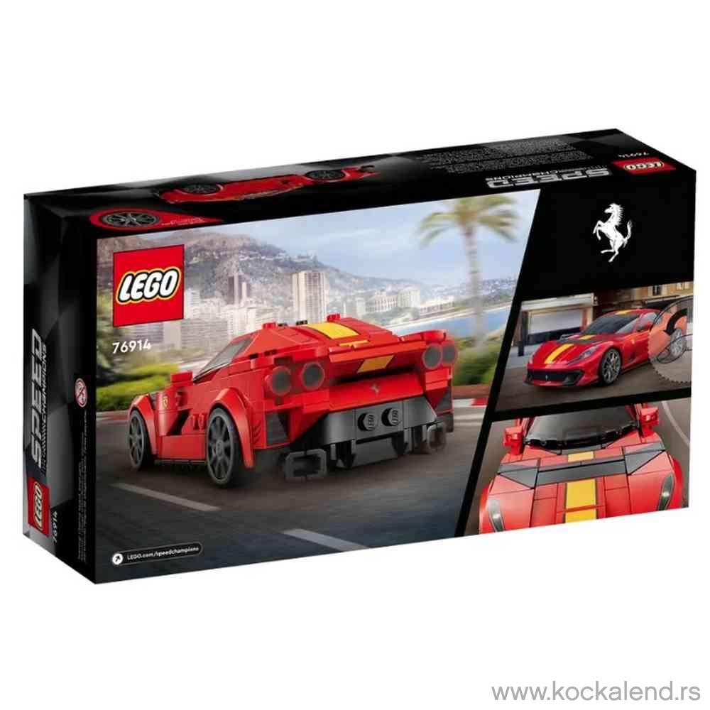 LEGO SPEED CHAMPIONS FERRARI 812 COMPETIZIONE 