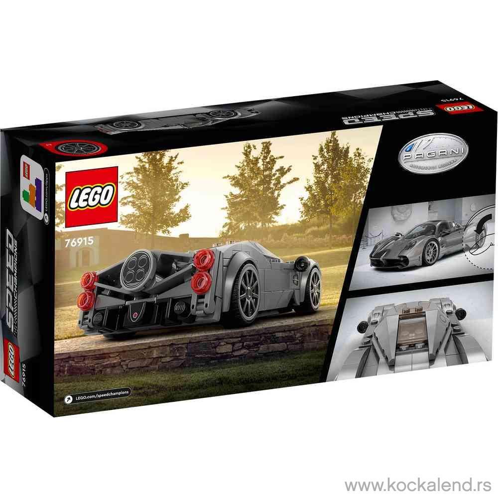 LEGO SPEED CHAMPIONS PAGANI UTOPIA 