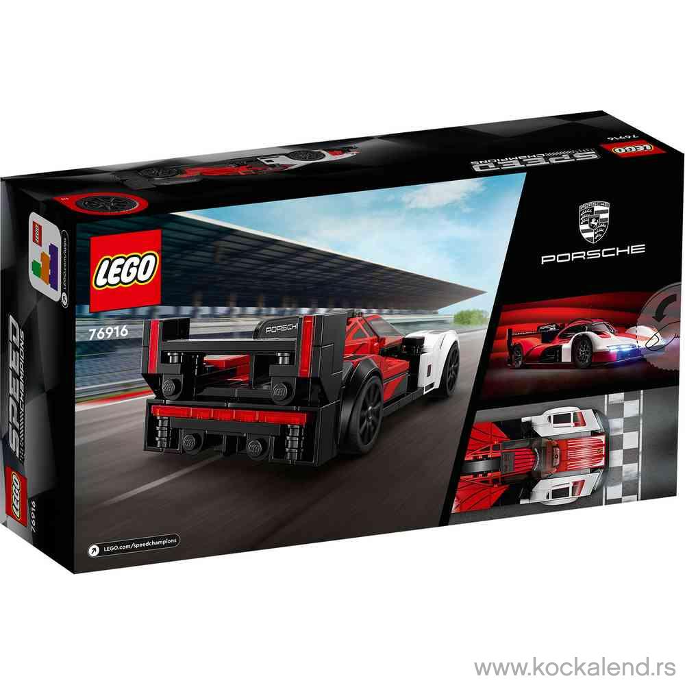 LEGO SPEED CHAMPIONS PORSCHE 963 