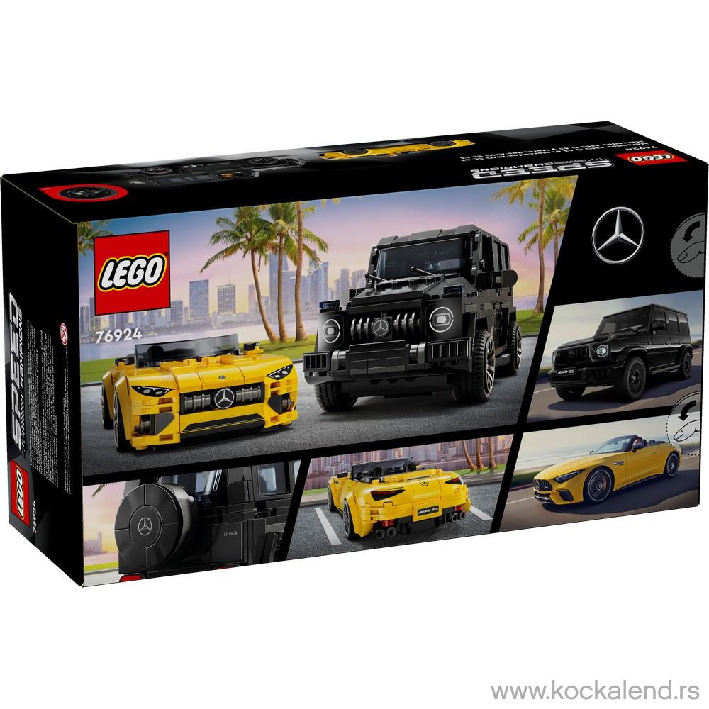 LEGO SPEED CHAMPIONS MERCEDES-AMG G 63 & MERCEDES 