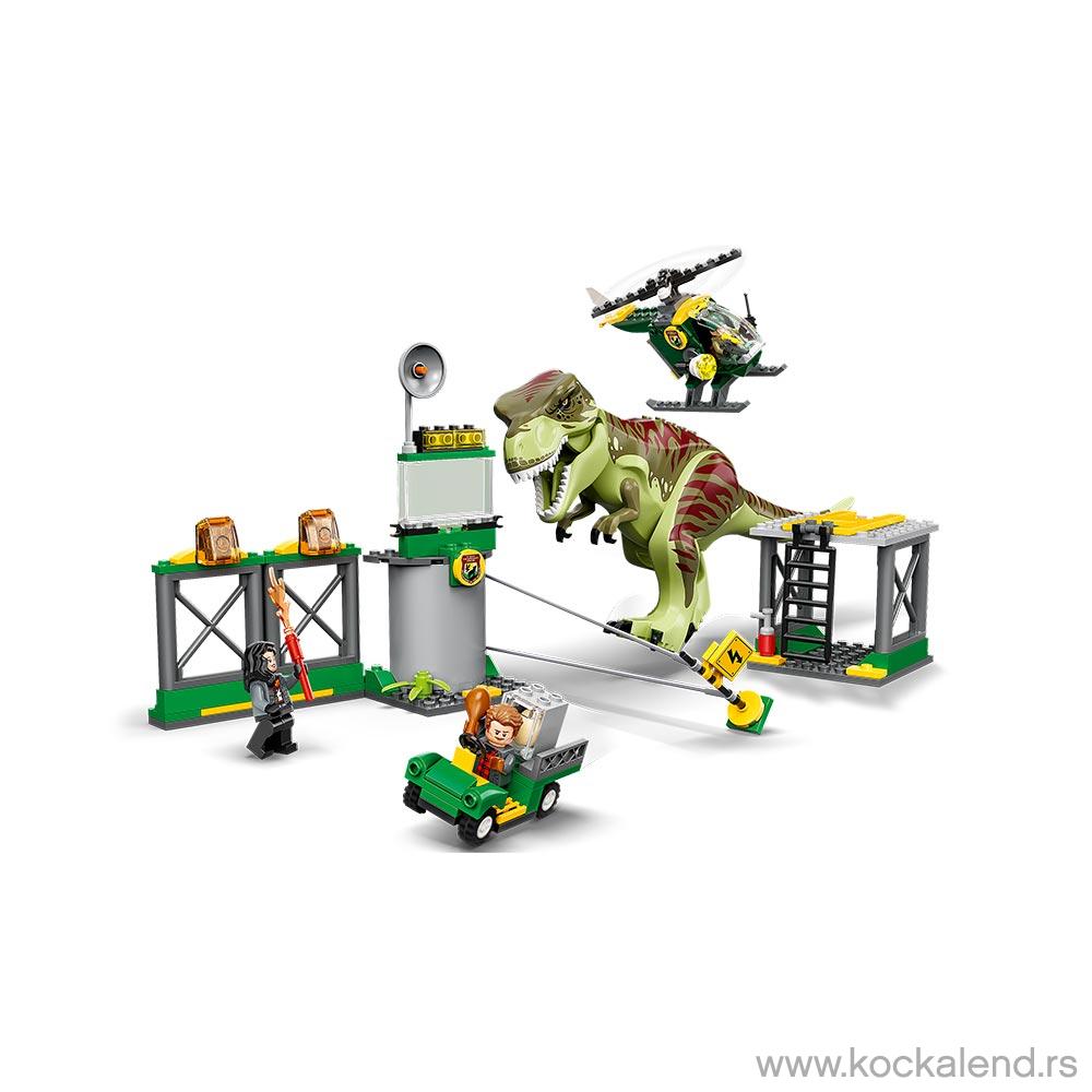 LEGO JURASSIC WORLD T. REX DINOSAUR BREAKOUT 