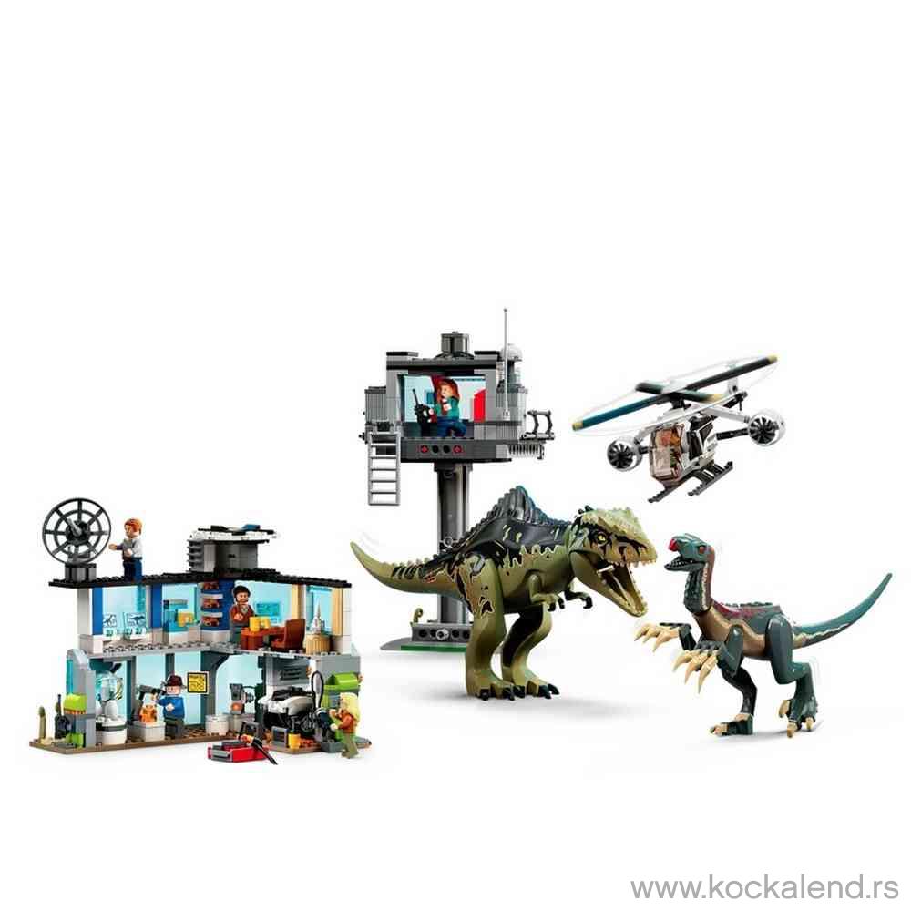 LEGO JURASSIC WORLD QUETZALCOATLUS PLANE AMBUSH 