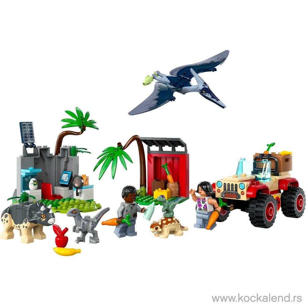 LEGO JURASSIC WORLD BABY DINOSAUR RESCUE CENTER 