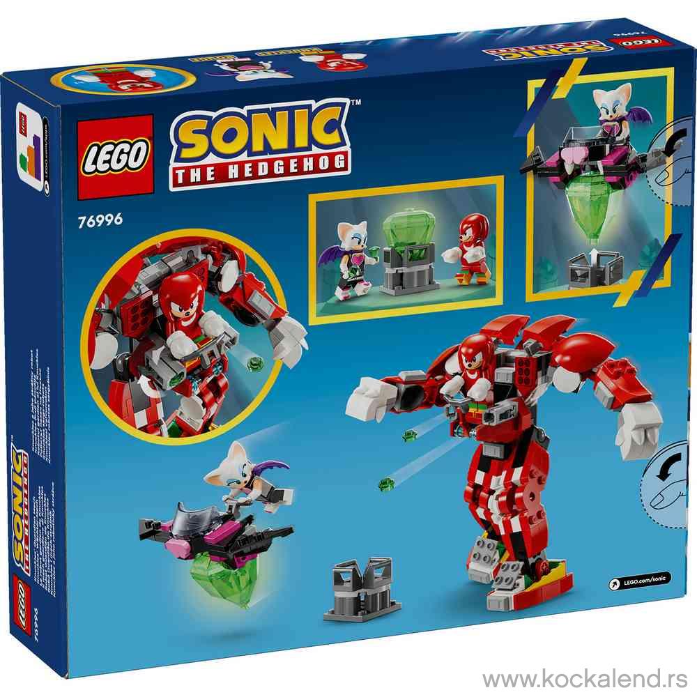 LEGO SONIC KNUCKLES GUARDIAN MECH 