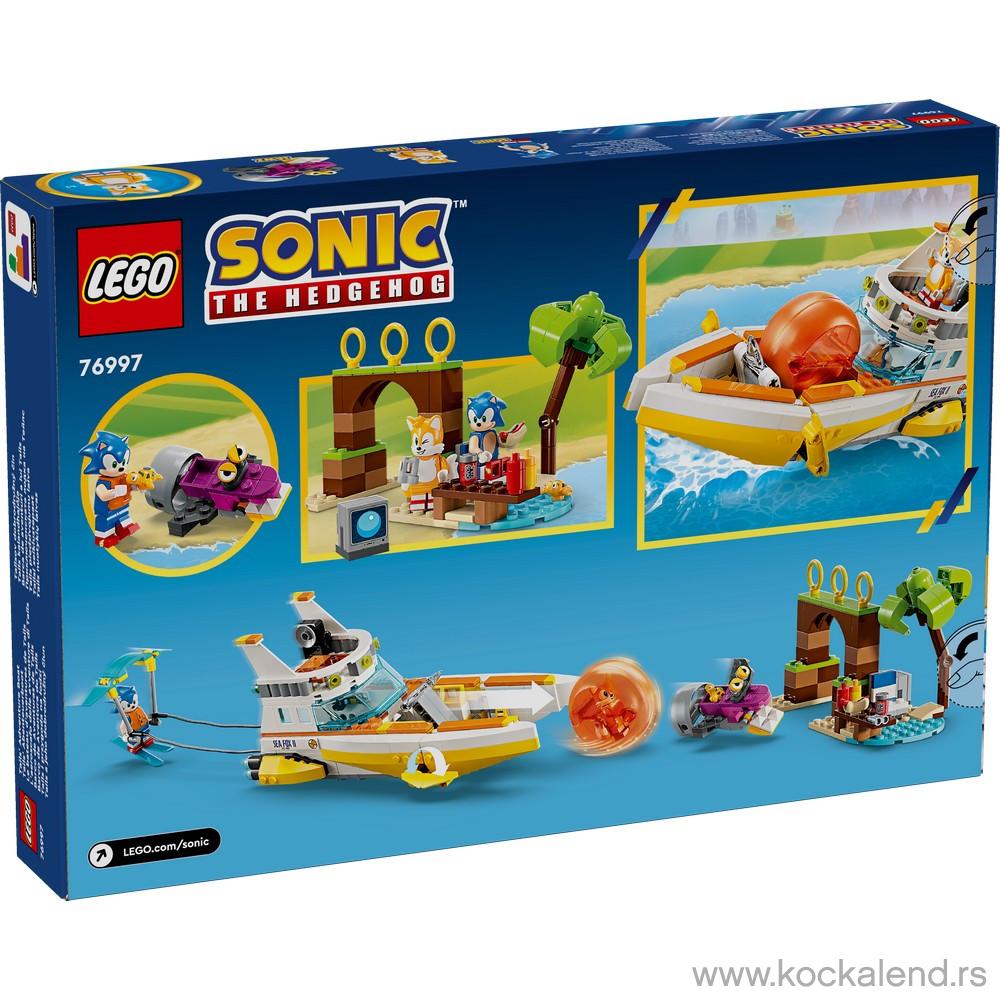 LEGO SONIC TAILS ADVENTURE BOAT 
