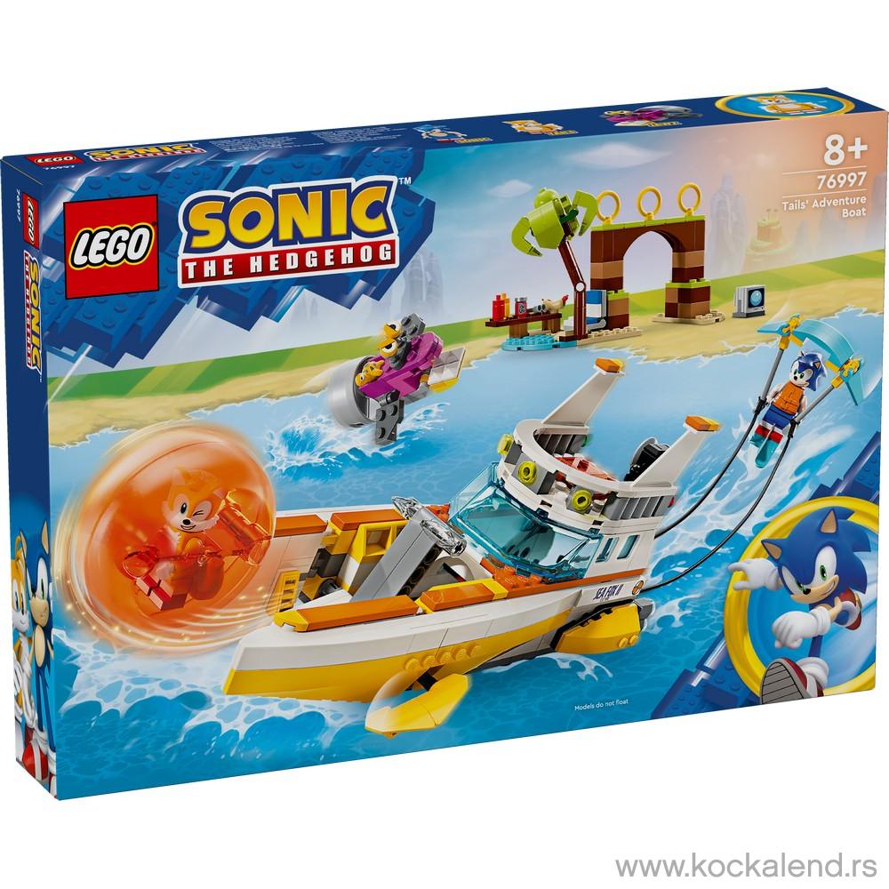 LEGO SONIC TAILS ADVENTURE BOAT 