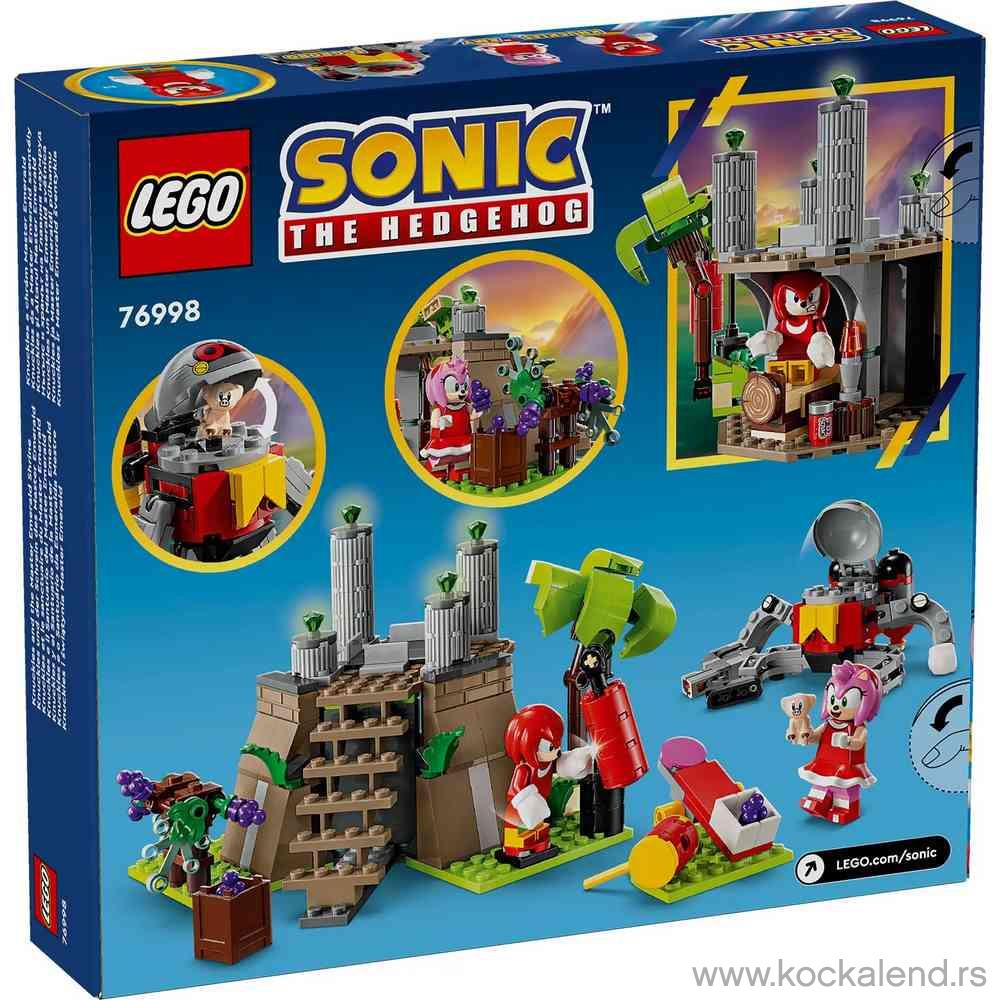 LEGO SONIC KNUCKLES AND THE MASTER EMERALD SHRINE 