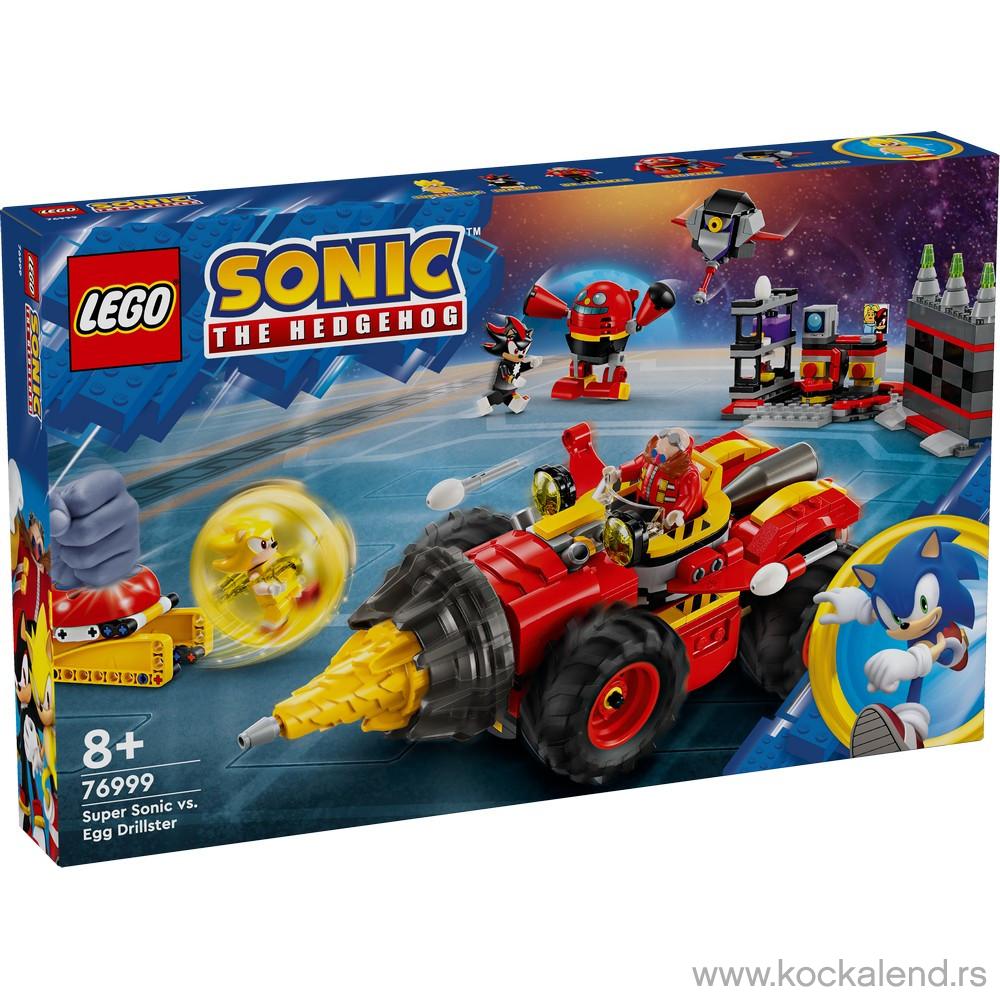 LEGO SONIC SUPER SONIC VS. EGG DRILLSTER 
