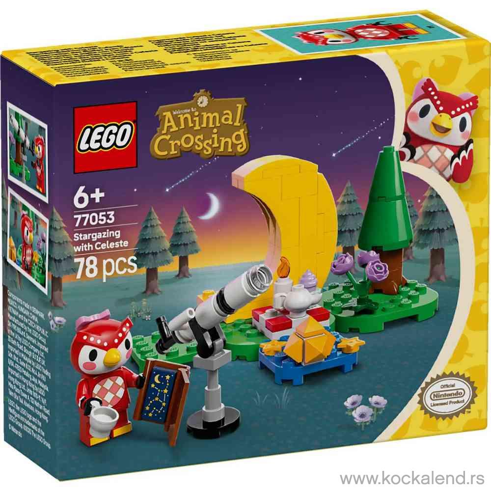 LEGO ANIMAL CROSSING STARGAZING WITH CELESTE