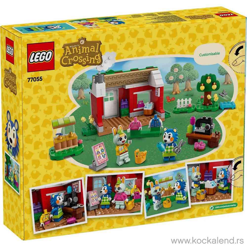 LEGO ANIMAL CROSSING ABLE SISTERS CLOTHING SHOP