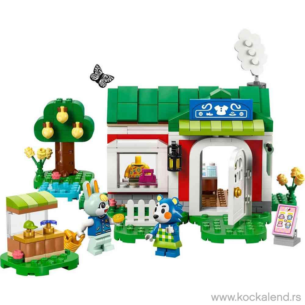 LEGO ANIMAL CROSSING ABLE SISTERS CLOTHING SHOP