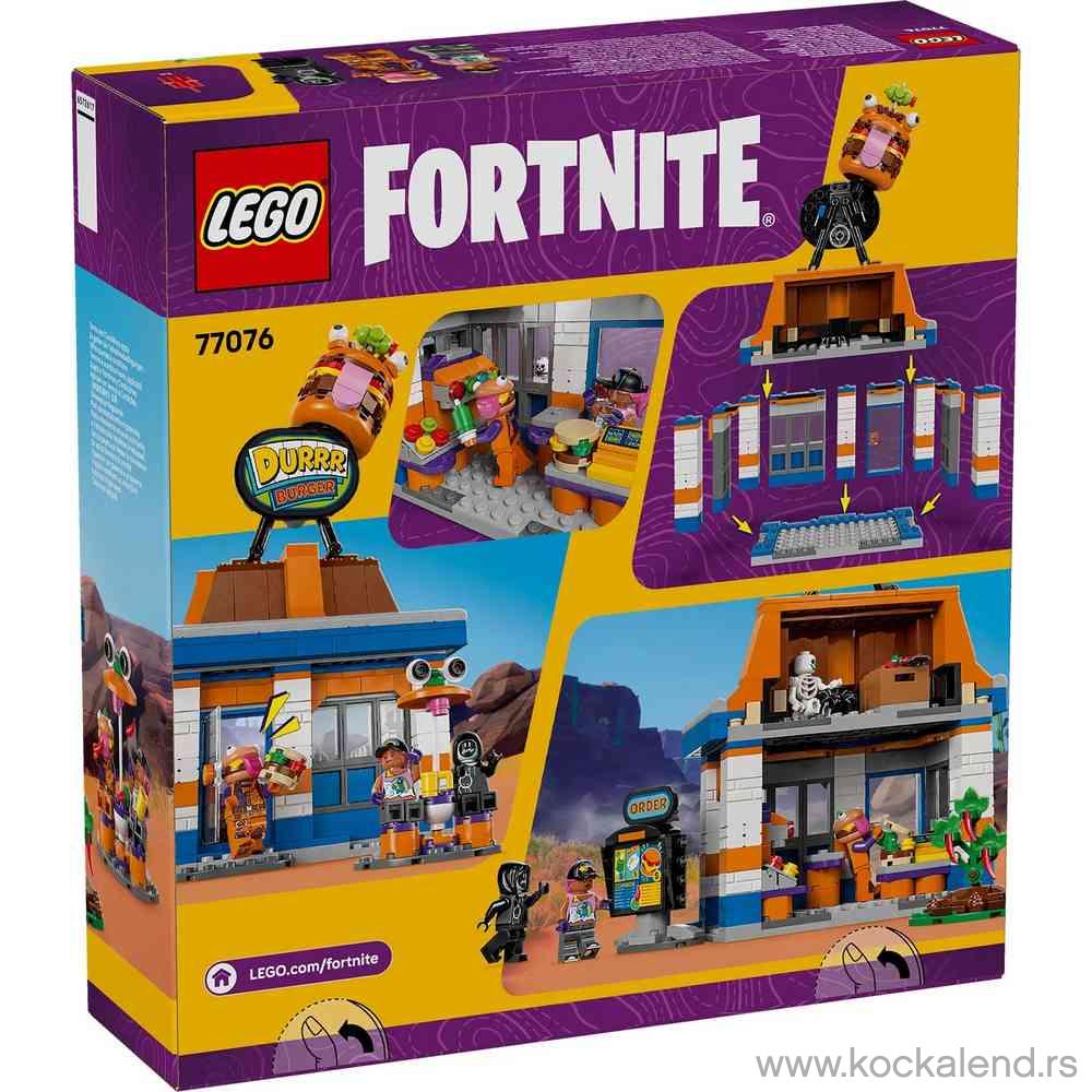 LEGO FORTNITE DURRR BURGER RESTAURANT 