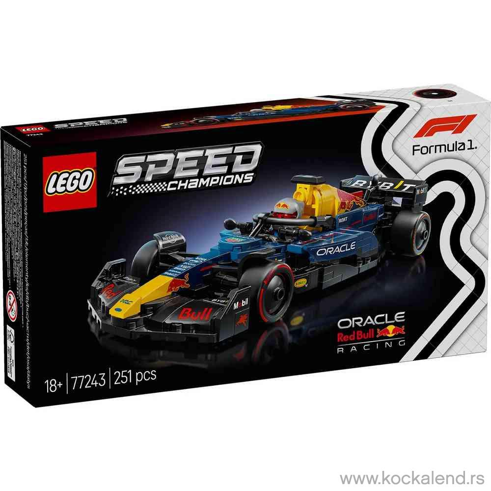 LEGO SPEED CHAMPIONS ORACLE RED BULL RACING RB20 F1 RACE CAR 