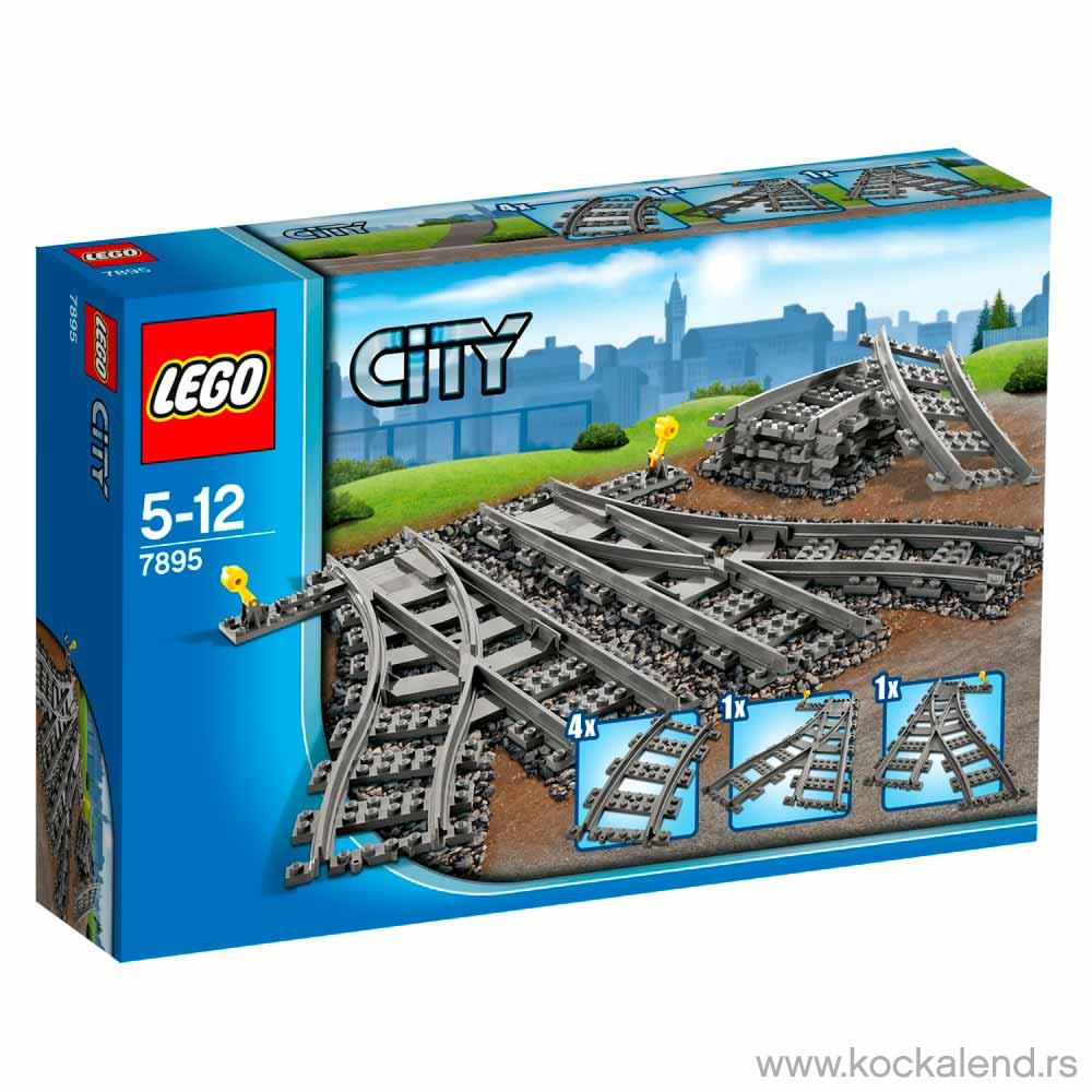 LEGO CITY SWITCH TRACKS SINE 