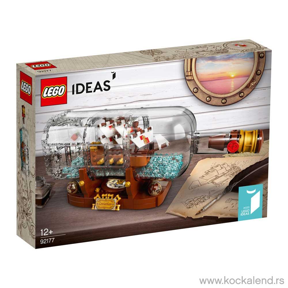 LEGO IDEAS SHIP IN A BOTTLE 